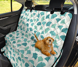 Green Ginkgo Leaves Pattern Dog Car Seat Covers