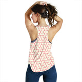peanuts texture pattern Women Racerback Tank Top
