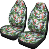Hummingbird Pattern Print Design 05 Universal Fit Car Seat Covers