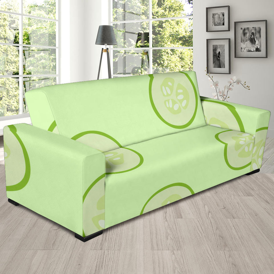 Cucumber Pattern Sofa Slipcover