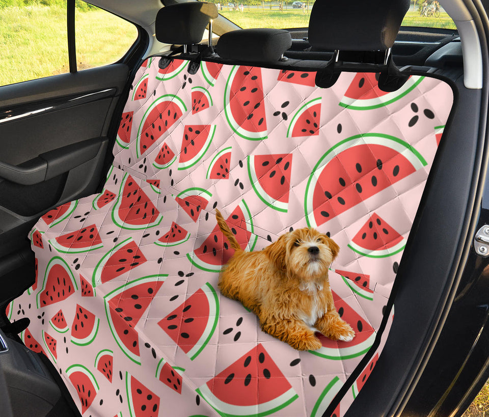 Watermelon Pattern Dog Car Seat Covers