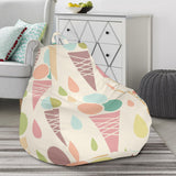 Ice Cream Cone Pattern Bean Bag Cover