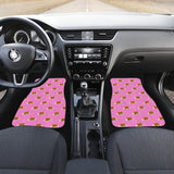 Pancake Pattern Print Design 04 Front and Back Car Mats