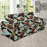 Coconut Pattern Print Design 03 Sofa Slipcover