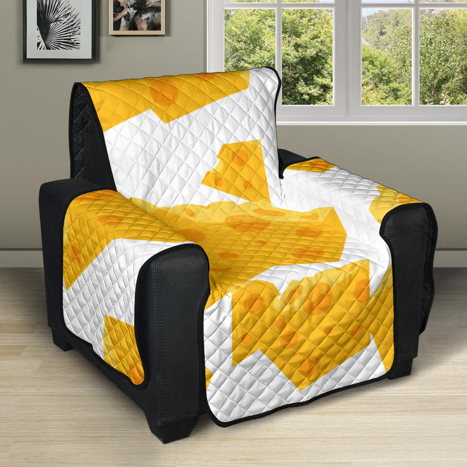Cheese slice pattern Recliner Cover Protector