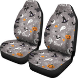 Halloween Design Pattern Universal Fit Car Seat Covers