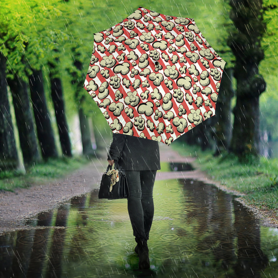 Popcorn Pattern Print Design 05 Umbrella