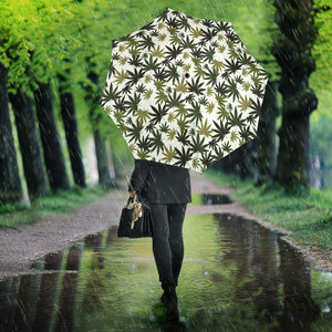 Canabis Marijuana Weed Pattern Print Design 05 Umbrella