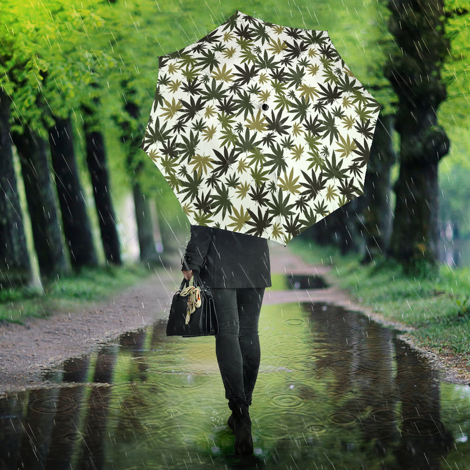 Canabis Marijuana Weed Pattern Print Design 05 Umbrella