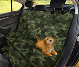Digital Green Camo Camouflage Pattern Dog Car Seat Covers