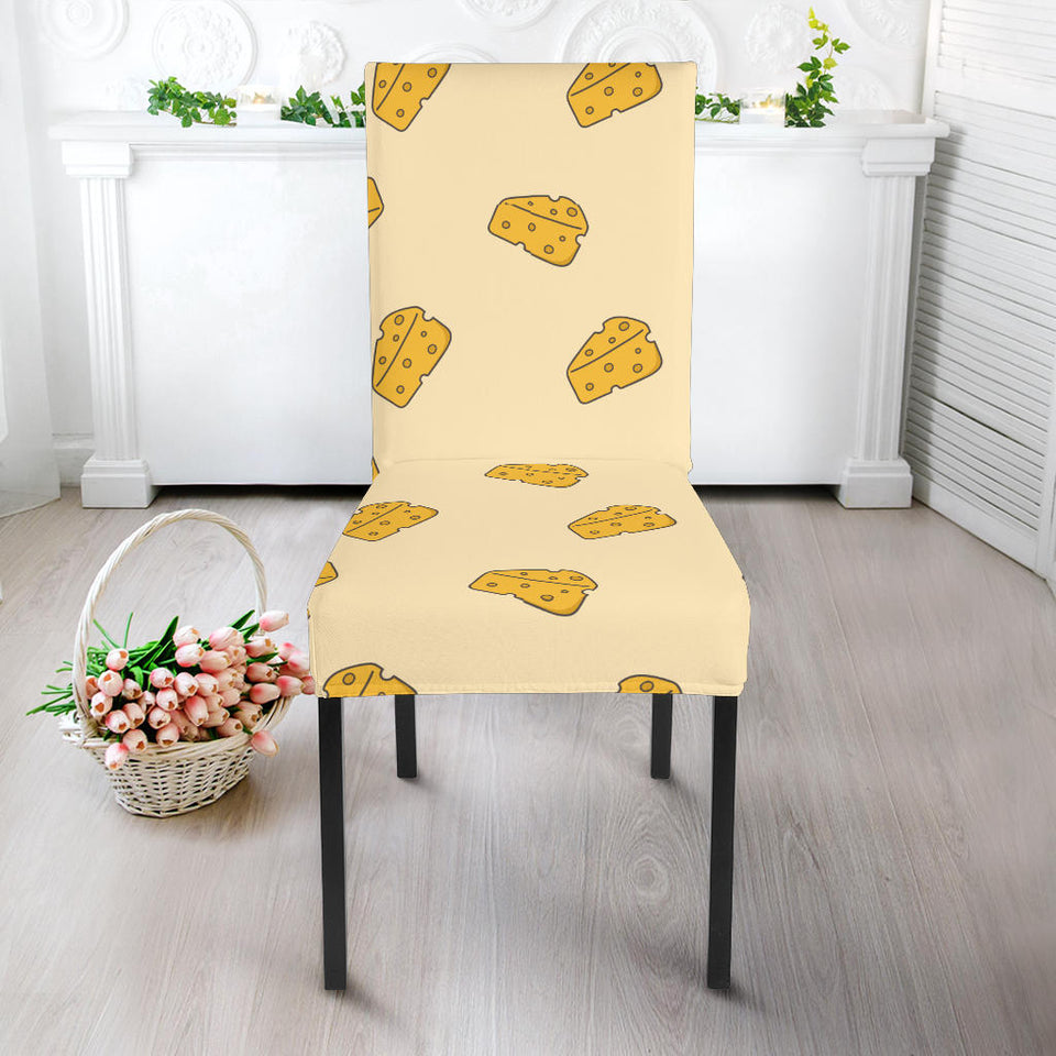 Cheese Pattern Dining Chair Slipcover