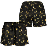 Dog Paws Pattern Print Design 05 Women Shorts