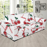 Hand Drawn Cherry Pattern Sofa Slipcover