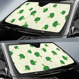 Broccoli Pattern Car Sun Shade