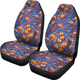 Clown Fish Pattern Print Design 04 Universal Fit Car Seat Covers