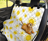 Sun Pattern Dog Car Seat Covers