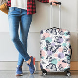 Butterfly Pattern Cabin Suitcases Luggages