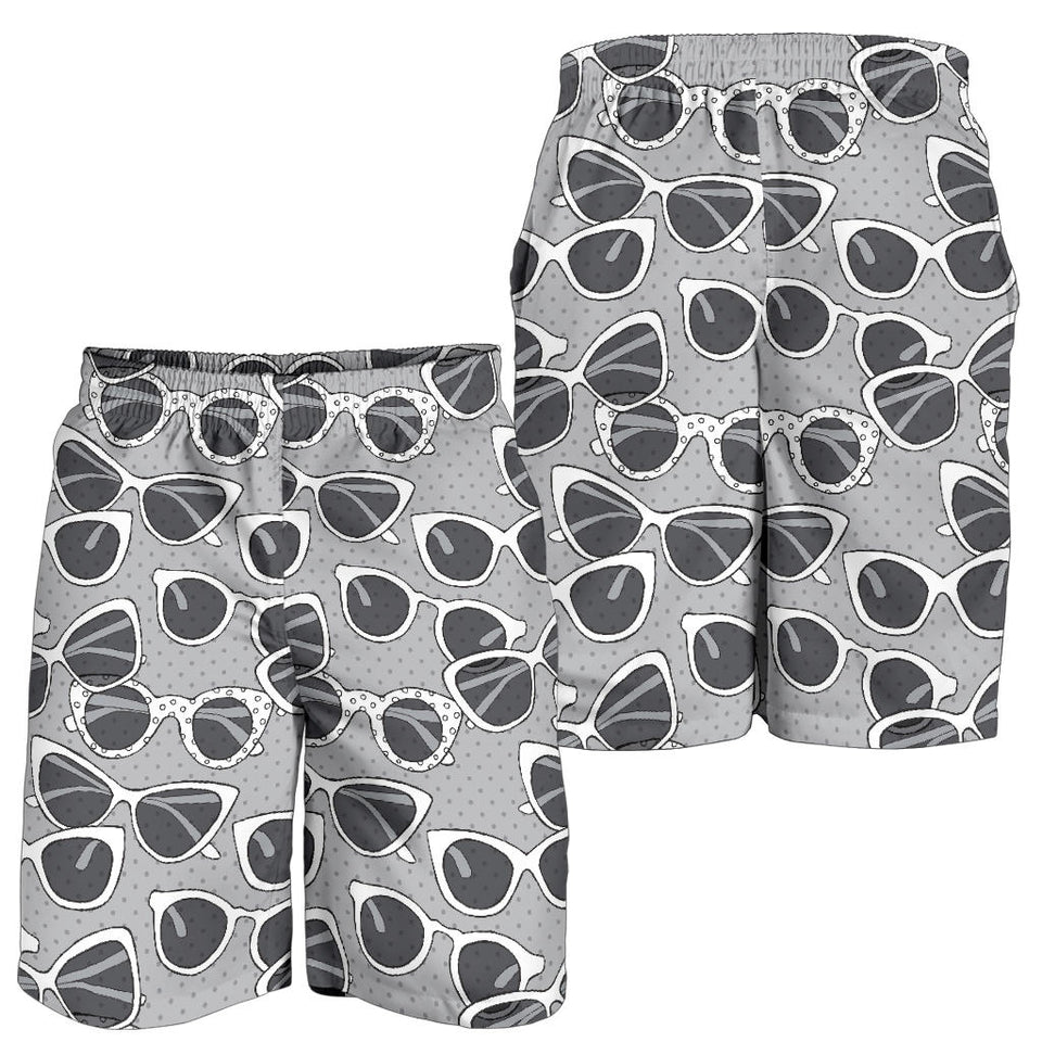 Sun Glasses Pattern Print Design 04 Men Shorts