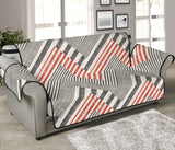 zigzag chevron striped pattern Sofa Cover Protector