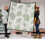 Ginkgo Leaves Pattern Premium Quilt