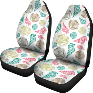 Colorful Shell Pattern  Universal Fit Car Seat Covers