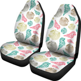 Colorful Shell Pattern  Universal Fit Car Seat Covers