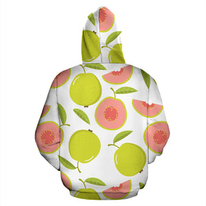 Guava Pattern Zip Up Hoodie