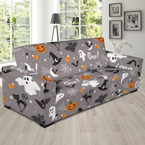 Halloween Design Pattern Sofa Slipcover
