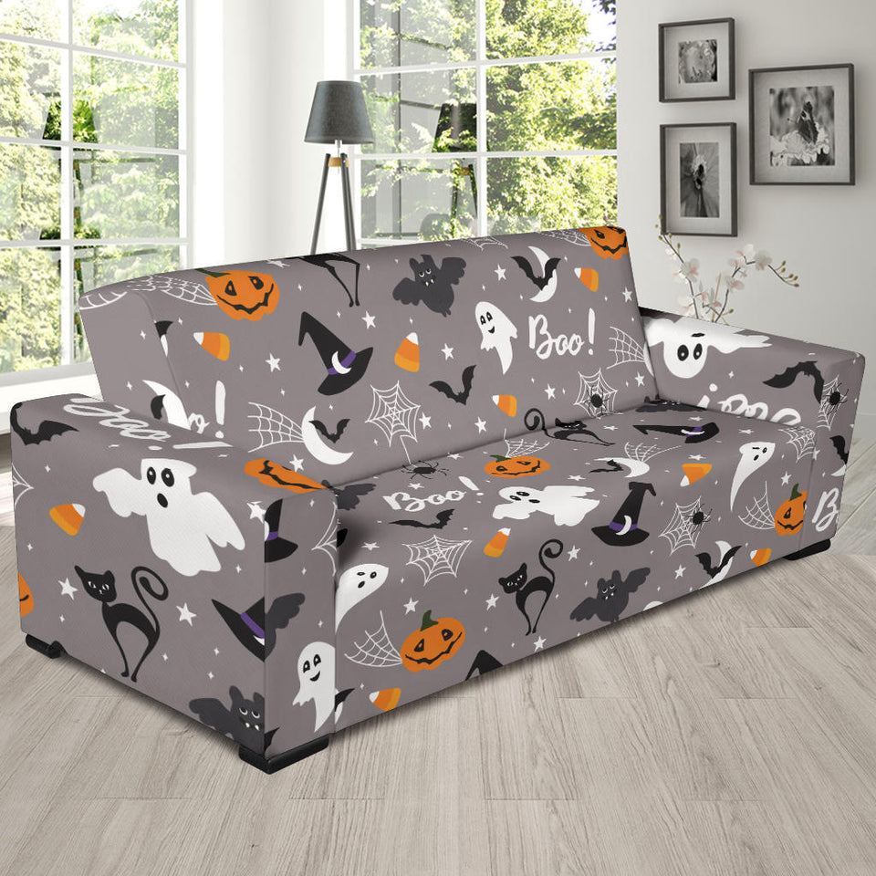 Halloween Design Pattern Sofa Slipcover