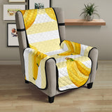 Banana pattern blackground Chair Cover Protector