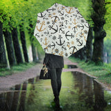 Anchors Rudders Pattern Umbrella