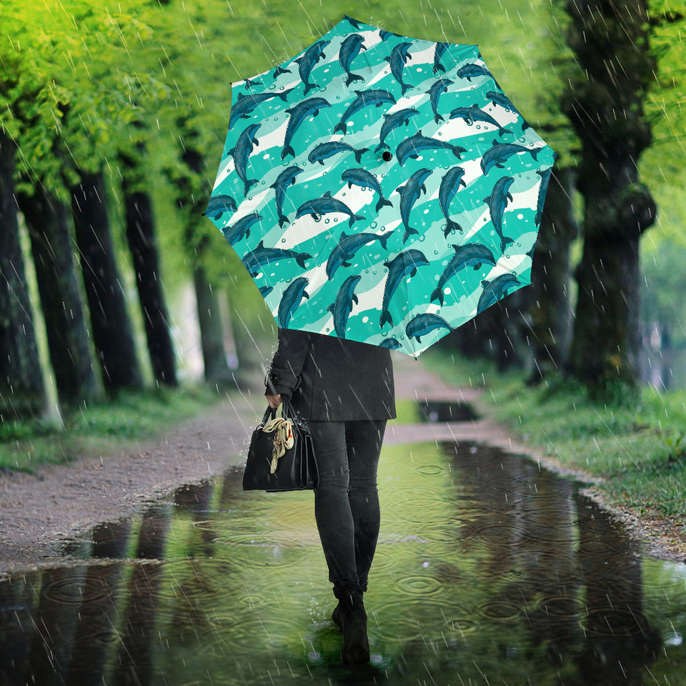 Dolphin Sea Pattern Umbrella