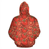 Red Tomato Pattern Men Women Pullover Hoodie