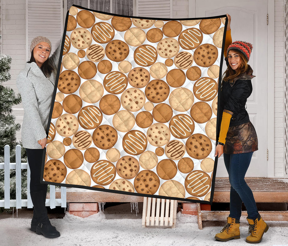 Various Cookie Pattern Premium Quilt