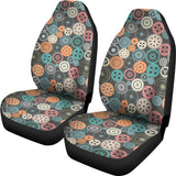 Gear Pattern Print Design 05 Universal Fit Car Seat Covers