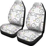 Siberian Husky Design Pattern  Universal Fit Car Seat Covers