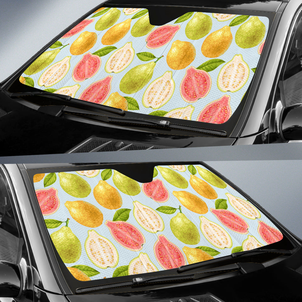 Guava Design Pattern Car Sun Shade