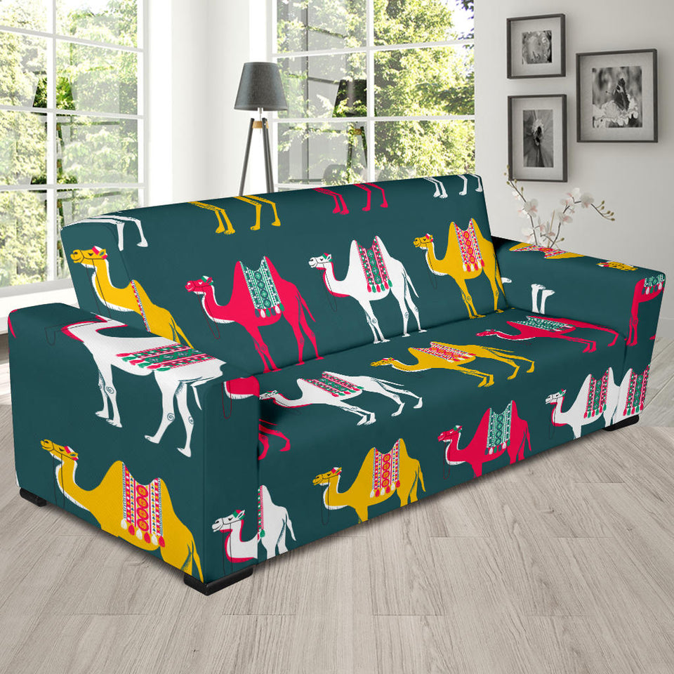 Camel Pattern Sofa Slipcover