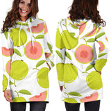 Guava Pattern Women'S Hoodie Dress