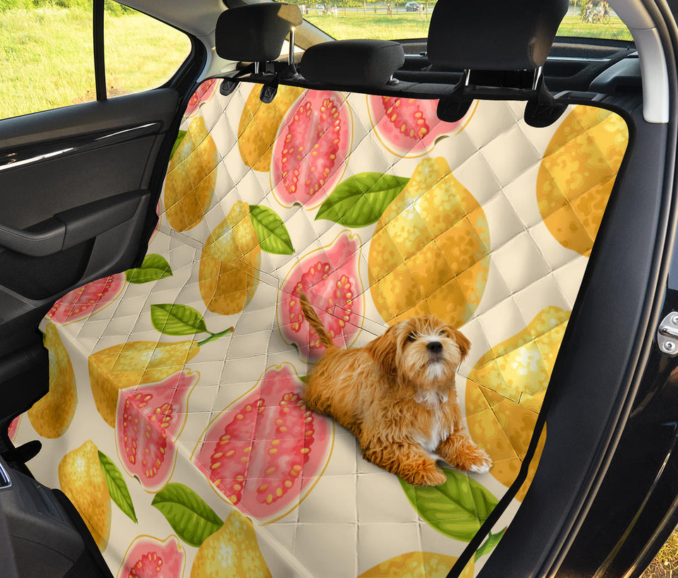 Beautiful Guava Pattern Dog Car Seat Covers