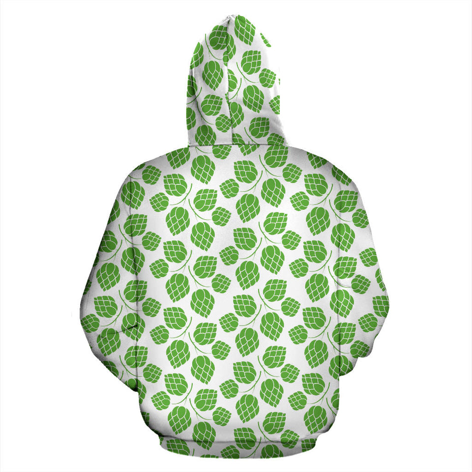 Hop Pattern Background Men Women Pullover Hoodie