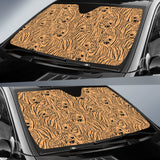 Bengal Tigers Pattern Car Sun Shade