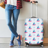 Sailboat Anchor Pattern Cabin Suitcases Luggages