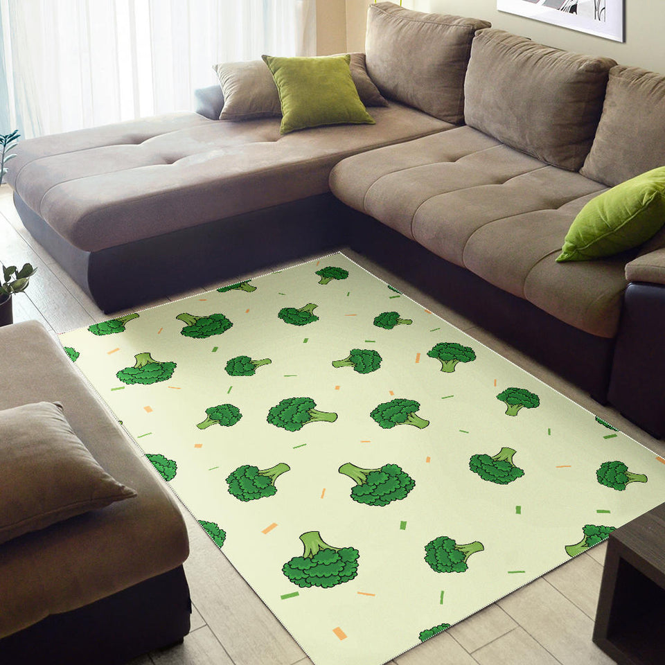 Broccoli Pattern Area Rug