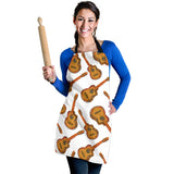 Paint Guitar Pattern Adjustable Apron