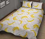 Banana pattern Quilt Bed Set