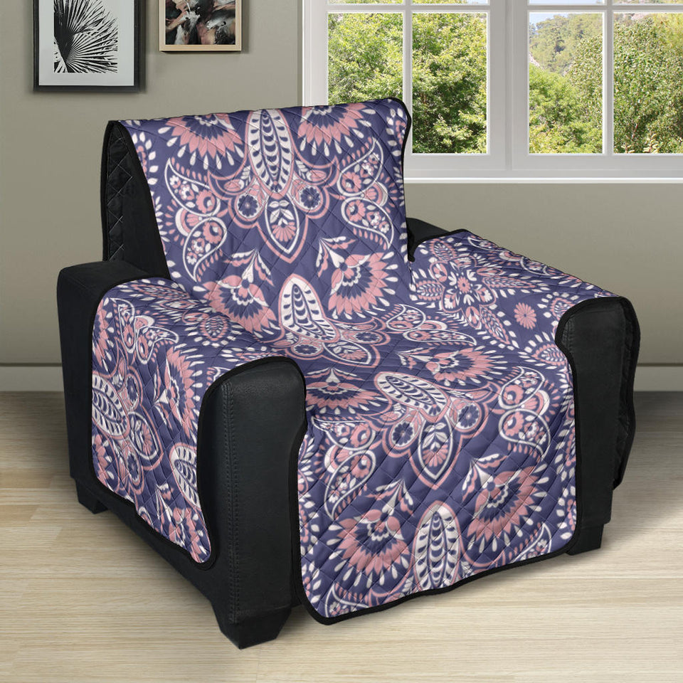 Indian Batik Style pattern Recliner Cover Protector
