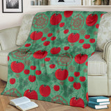 Tomato Design Pattern Premium Blanket