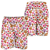 Squirrel Pattern Print Design 02 Men Shorts
