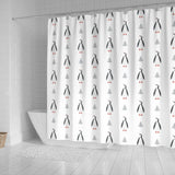 Penguin Pattern Shower Curtain Fulfilled In US
